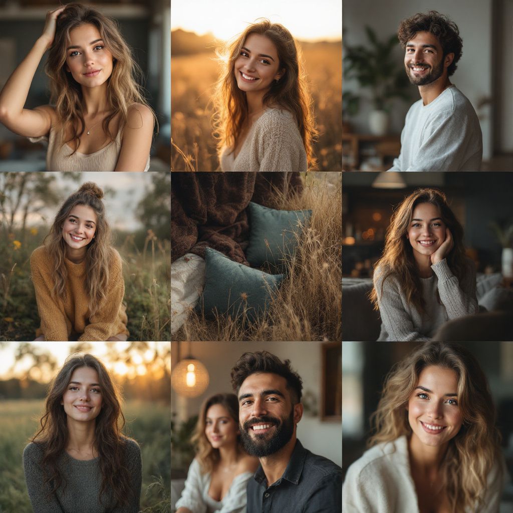 AI Dating Profile Photo Generation Demo