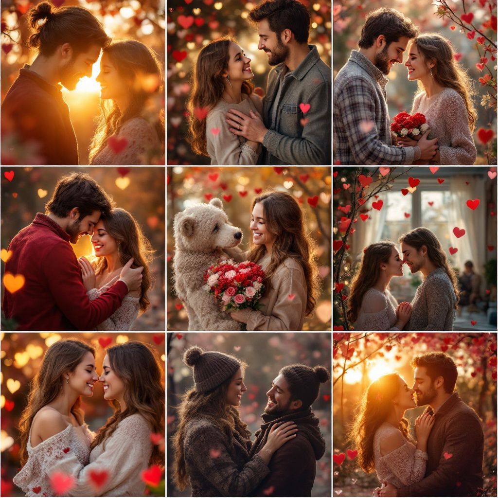 AI Valentine's Photo Generation Demo